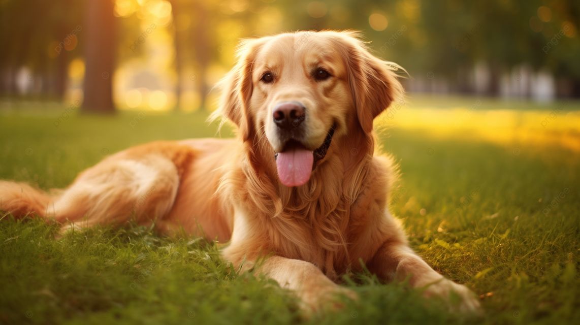 The Golden Retriever Dog Breed is a medium-sized retrieving breed from Scotland known for their gent... - Golden Retriever, Dog Breed Information, Golden Re...